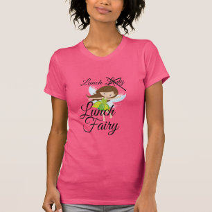 Camiseta Señora del almuerzo, ninguna… hada del almuerzo