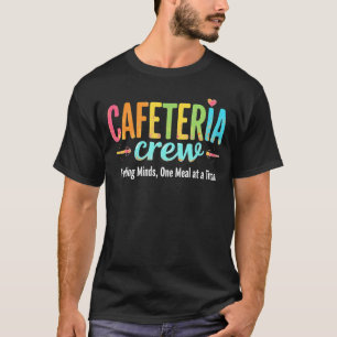 Camiseta Señora del Almuerzo Tripulación de la Cafetería Es