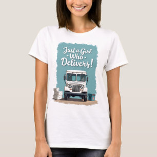 Camiseta Señora del Correo - ¡Solo una Chica que Entrega!