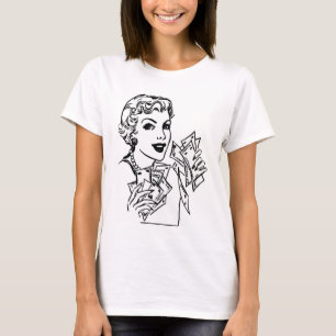 Camiseta Señora del dinero de la cupón - añada su texto