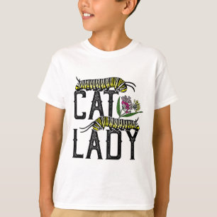 Camiseta Señora del gato - Funny mariposa monarca