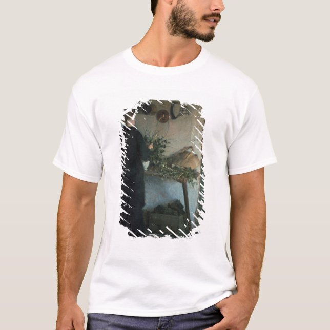 Camiseta Señora en la cocina (Anverso)