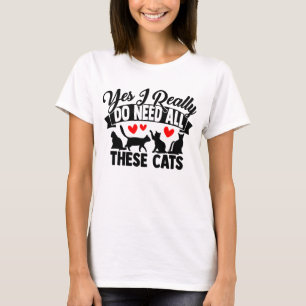 Camiseta Señora Gata Loca Divertida Mamá Gatito Amante