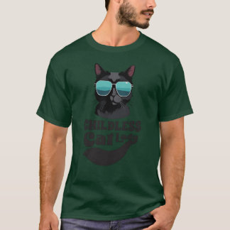 Camiseta Señora Gata sin Hijos divertida