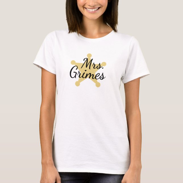 Camiseta Señora Grimes (Anverso)