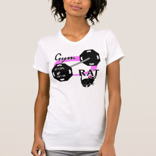 Camiseta Gym Is My Therapy Gym Rat Academia Unissex