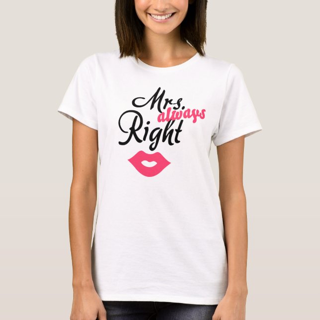 Camiseta Señora la Right (Anverso)