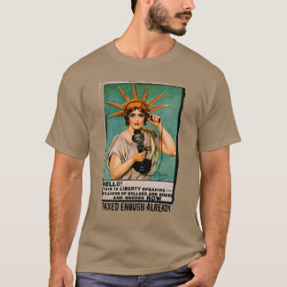 Camiseta Señora Libertad, necesitamos millones ahora