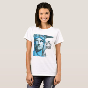 Camiseta Señora Liberty - estoy con ella