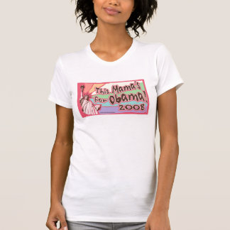 Camiseta Señora Liberty Obama mamá Shirt