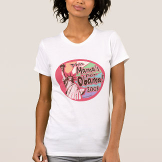 Camiseta Señora Liberty Obama mamá Shirt