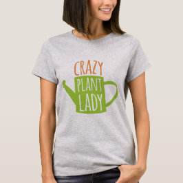Camiseta Señora loca de la planta