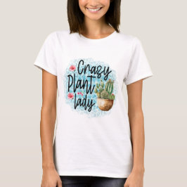 Camiseta Señora Loca de las Plantas