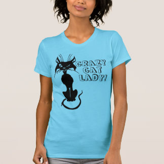 Camiseta Señora loca del gato