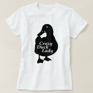 Camiseta Señora loca del pato