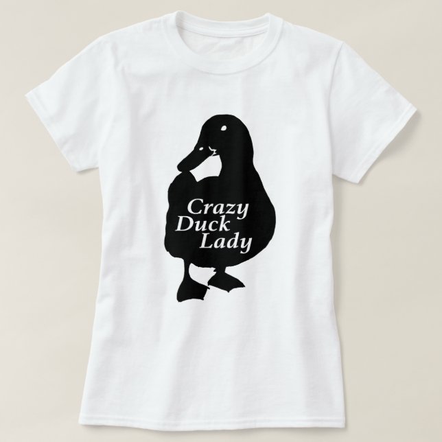 Camiseta Señora loca del pato (Diseño del anverso)