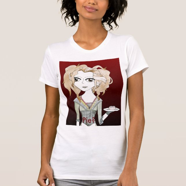 Camiseta ¿Señora Lovett, empanada? (Anverso)