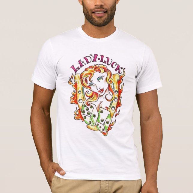 CAMISETA SEÑORA LUCK (Anverso)