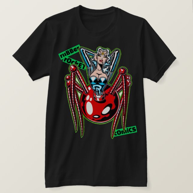 Camiseta Señora Mecanismo™ (Anverso del diseño)