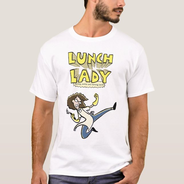 Camiseta Señora Men's del almuerzo (Anverso)