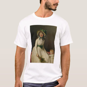 Camiseta Señora Pedro Seriziat con su hijo, Emilio