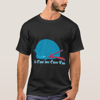 Camiseta Señora Pollo Loca Ilustración divertida de pollos.