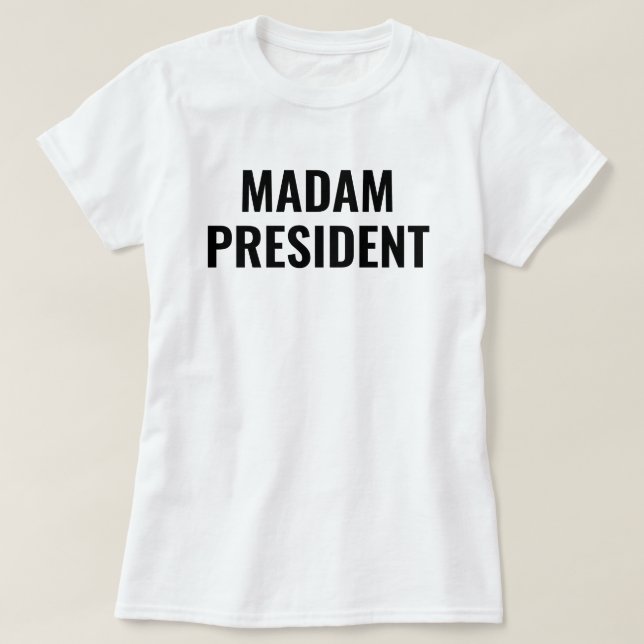 Camiseta Señora Presidenta Harris 2024 (Diseño del anverso)