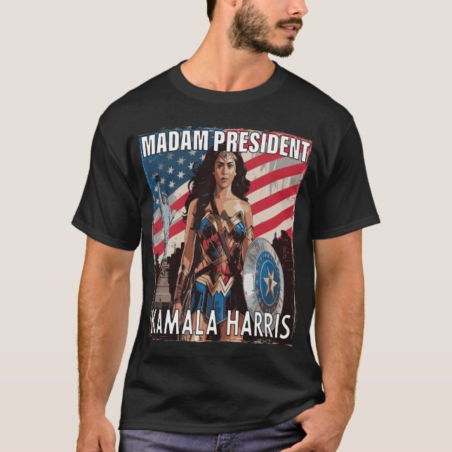 Camiseta Señora Presidenta Kalama Harris (Anverso)