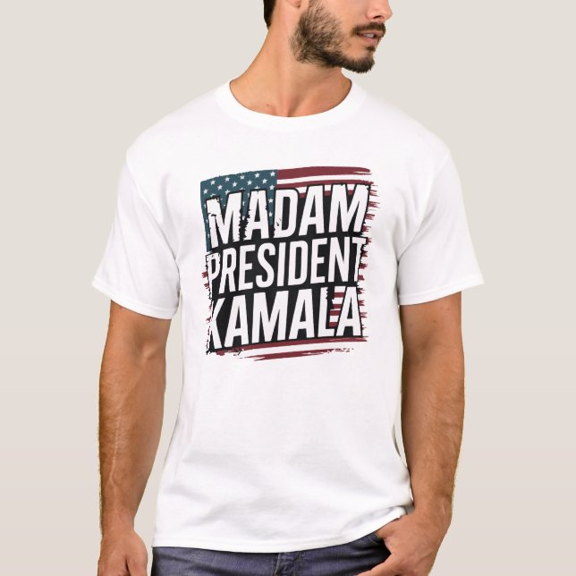 Camiseta Señora Presidenta Kamala Harris (Anverso)