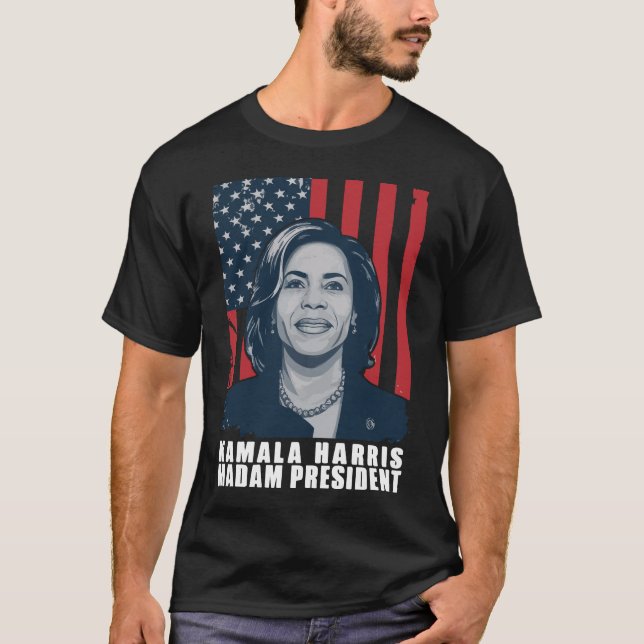 Camiseta Señora Presidenta Kamala Harris (Anverso)