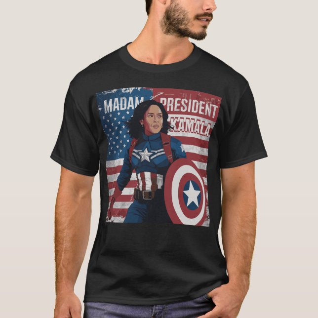 Camiseta Señora Presidenta Kamala Harris (Anverso)
