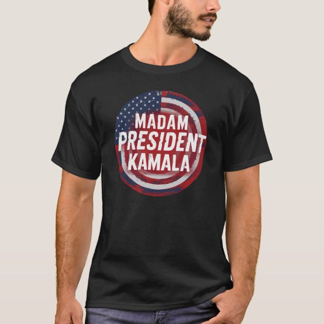 Camiseta Señora Presidenta Kamala Harris (Anverso)