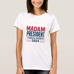 Camiseta Señora Presidenta Kamala Harris 2024 Votación demó