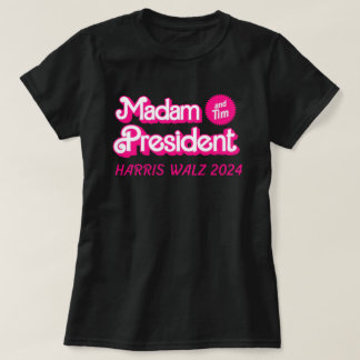 Camiseta Señora Presidenta y Tim en rosa