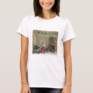 Camiseta Señora que desnuda para el baño, c.1688-90