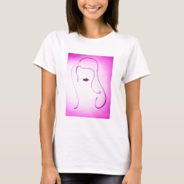 Camiseta Señora rosa