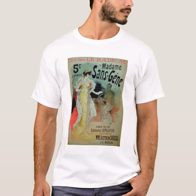 Camiseta "Señora Sin-Gen" en Le Radical, por Edmundo Lepell (Anverso)