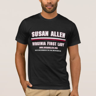 Camiseta Señora Susan Allen Shirt (negro) del VA primer de