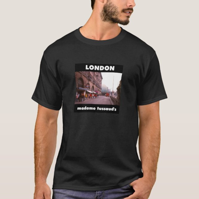 Camiseta Señora Tussaud de Londres (Anverso)