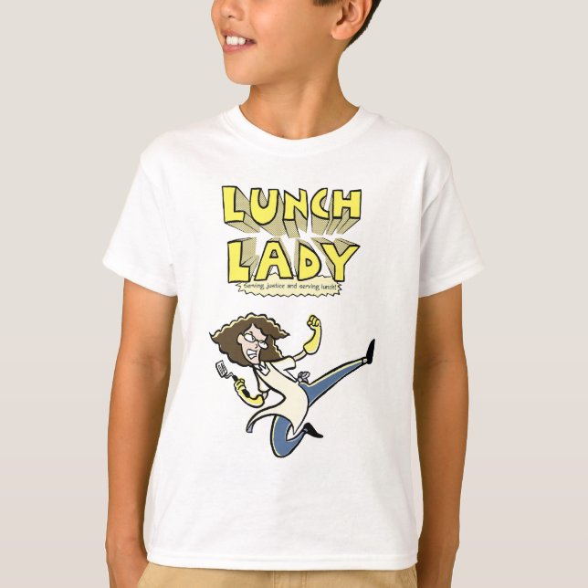 Camiseta Señora Youth del almuerzo (Anverso)