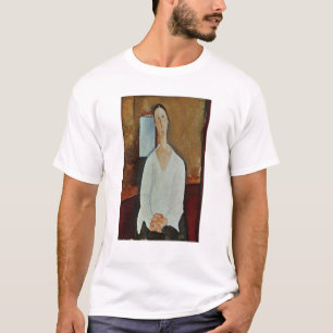Camiseta Señora Zborowska con las manos abrochadas, c.1917