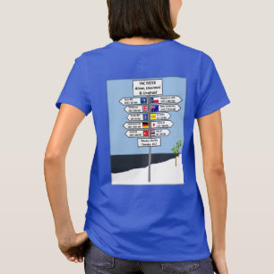 Camiseta Señoras #2 del Tac Recce -- parte posterior del