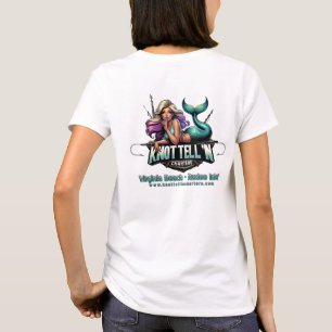 Camiseta Señoras de Knot Tell'n Mermaid Logo T-Shirt