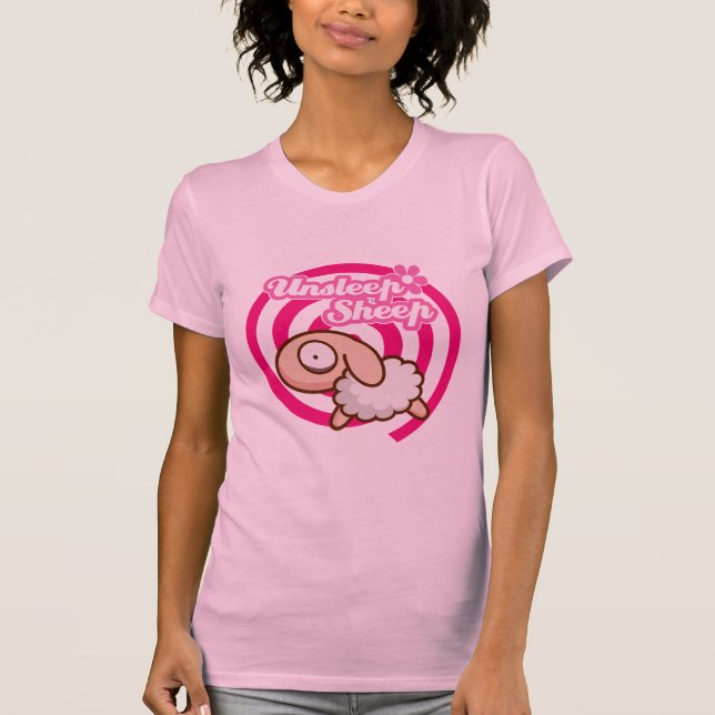 Camiseta Señoras de las ovejas de Unsleep (Anverso)