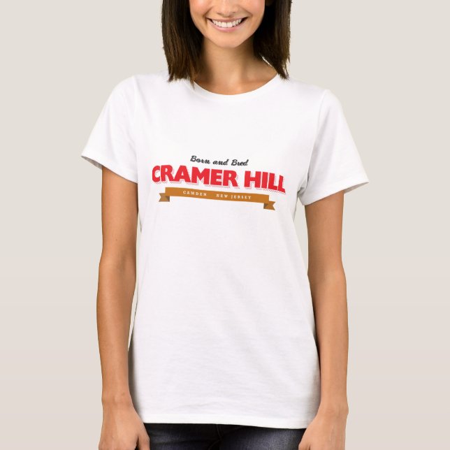 Camiseta Señoras llevadas y criadas de la colina de Cramer (Anverso)
