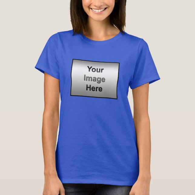 Camiseta Señoras Melange Ringer T-Shirt (Anverso)