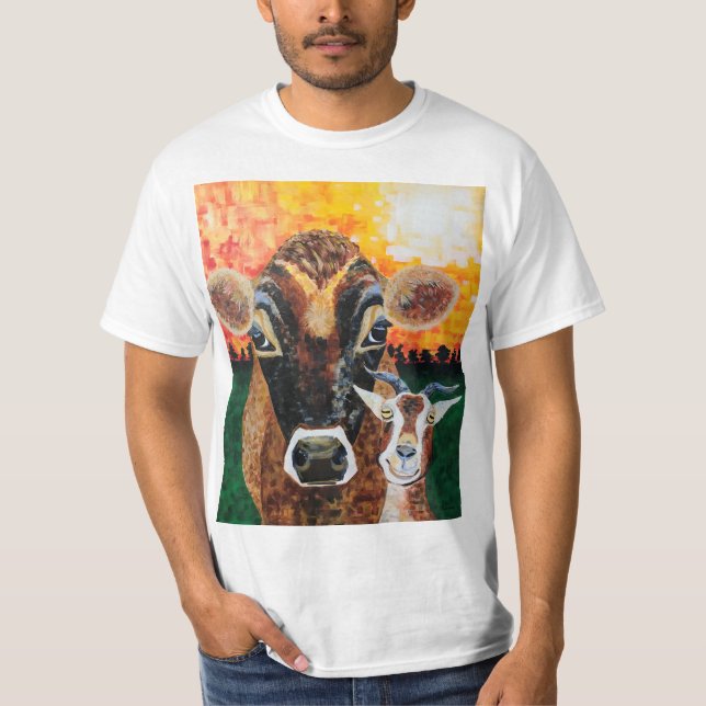 Camiseta Señoras que mascan diseño (Anverso)