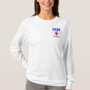 Camiseta Señoras Sleave largo de Douglas del clan