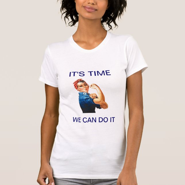 Camiseta Señoras T de la actitud de Rosie (Anverso)