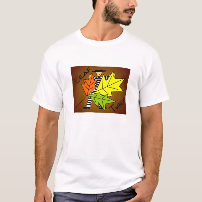Camiseta Señoras T del ladrón de la hoja (sostenibles) (Anverso)